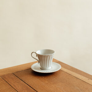 Shush Grace Tapered Cup & Saucer Set