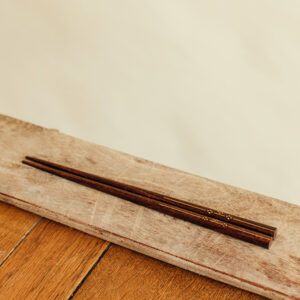 Komon dark brown chopsticks