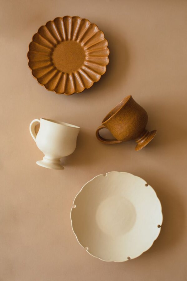 Yoshida Pottery Cups & Plates