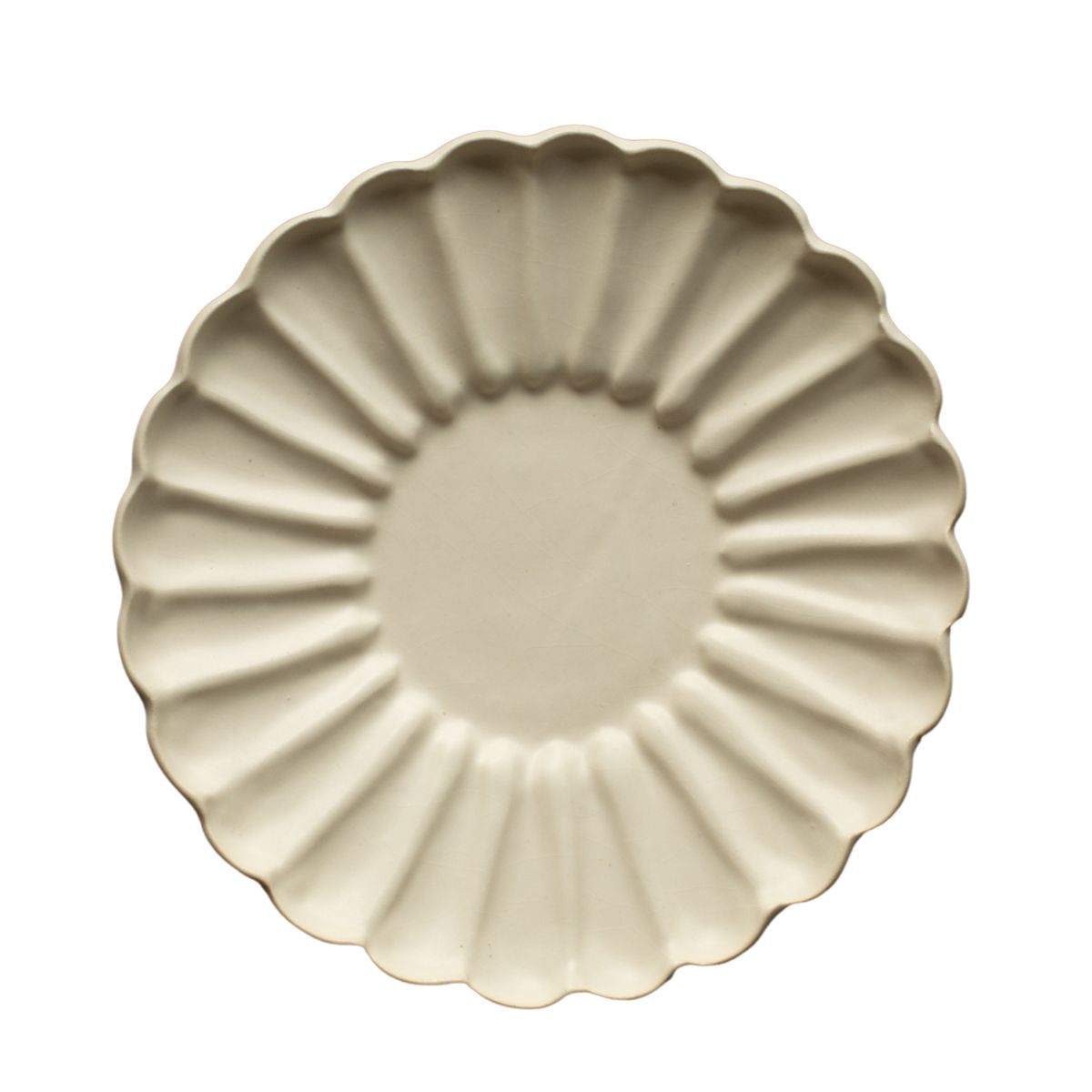 Yoshida Pottery Rinka White Plate