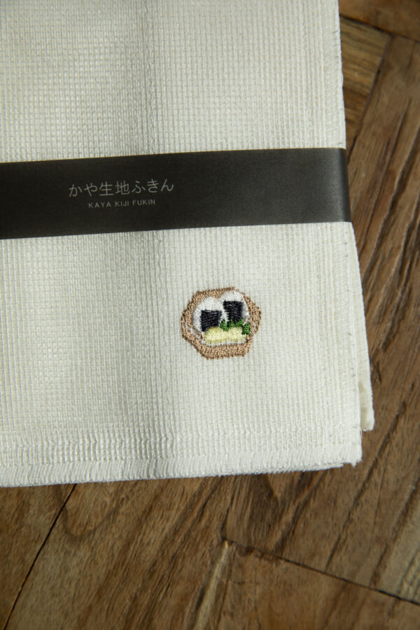 Rice ball Emboridery Cloth with/without NAGORI Gift set (3-Pieces) - Image 2
