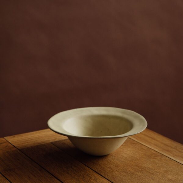 Yukina Omori Rim bowl (Light Beige / Dark Beige) - Image 3