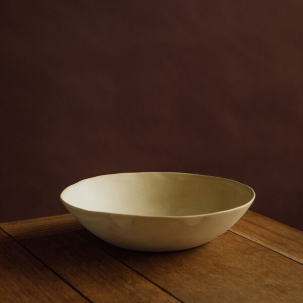 Yukina Omori Deep plate (Light Beige / Dark Beige) - Image 2