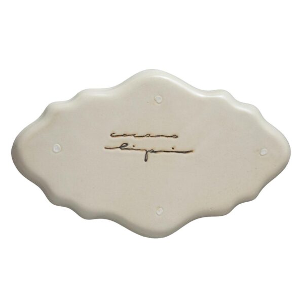 Cocoro Large Rim Platter (Off-White) - Image 3
