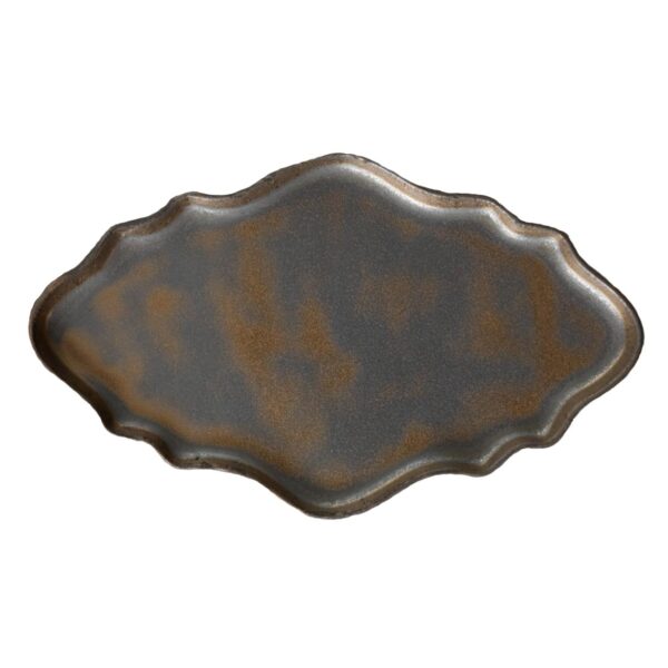 Cocoro Large Rim platter (Bronze) - Image 2