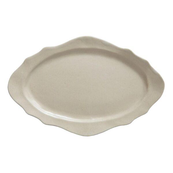 Cocoro Large Rim plate (Off-white) - Image 2