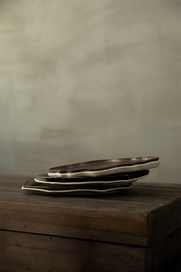 Cocoro Large Octagonal plate (Bronze) - Image 7