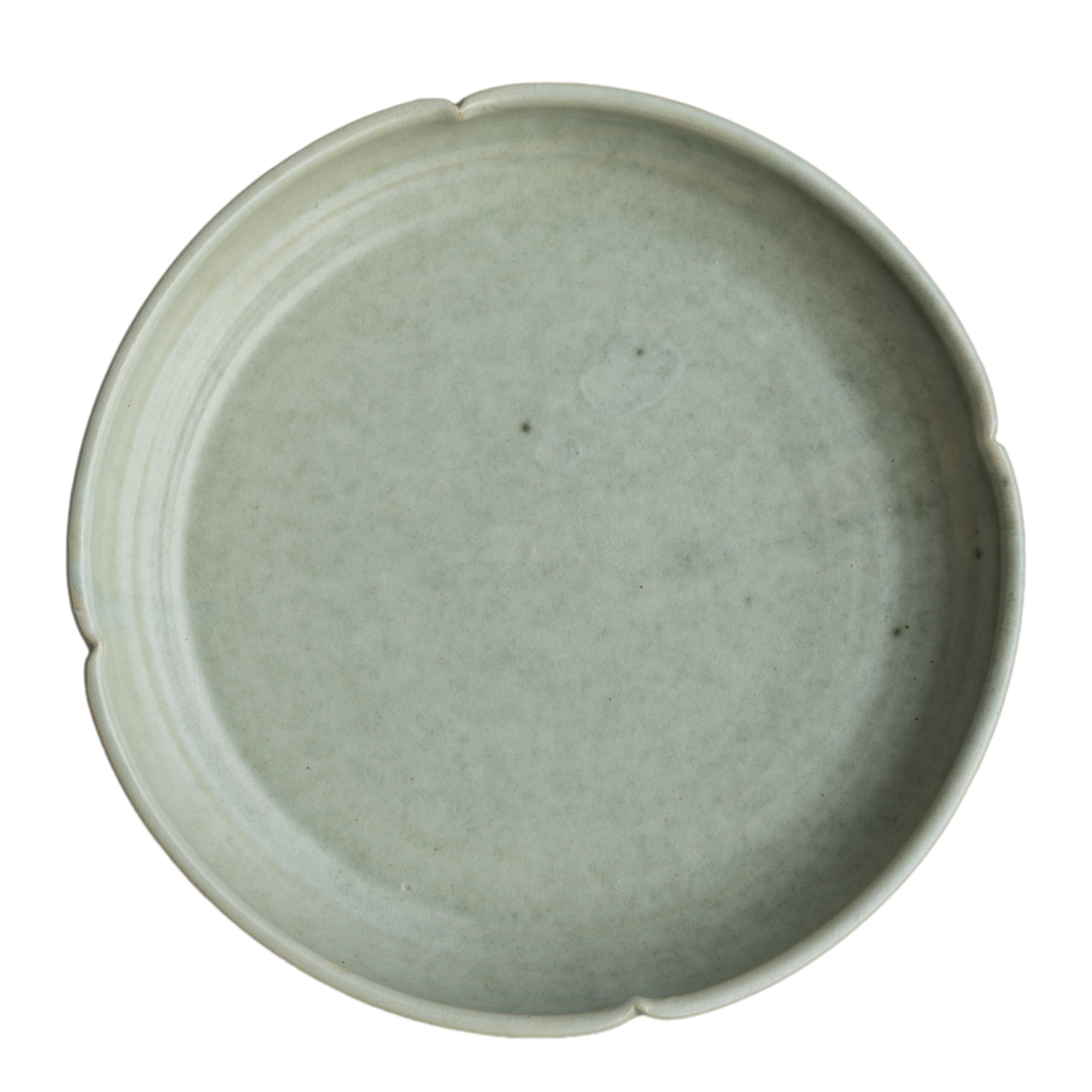 Persimmon Large Plate (Toffee / Lake Green / Black) - Image 4