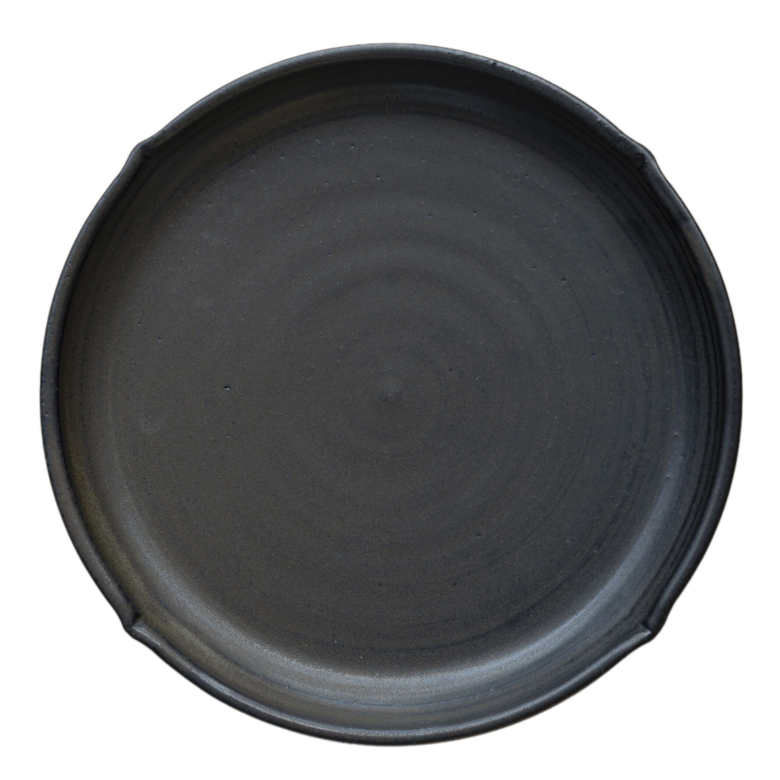 Persimmon Large Plate (Toffee / Lake Green / Black) - Image 7