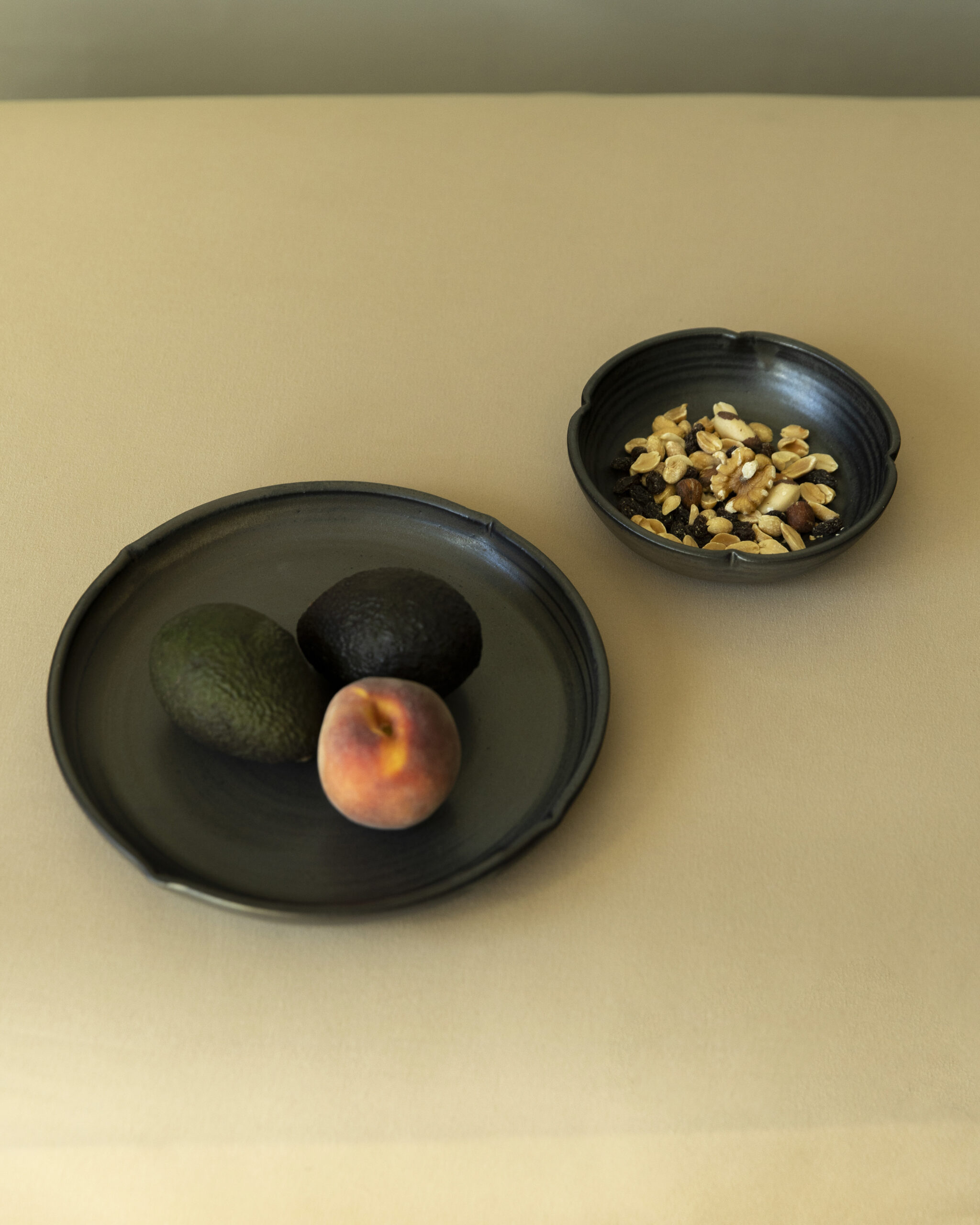 Persimmon Small Bowl (Toffee / Lake Green / Black) - Image 11