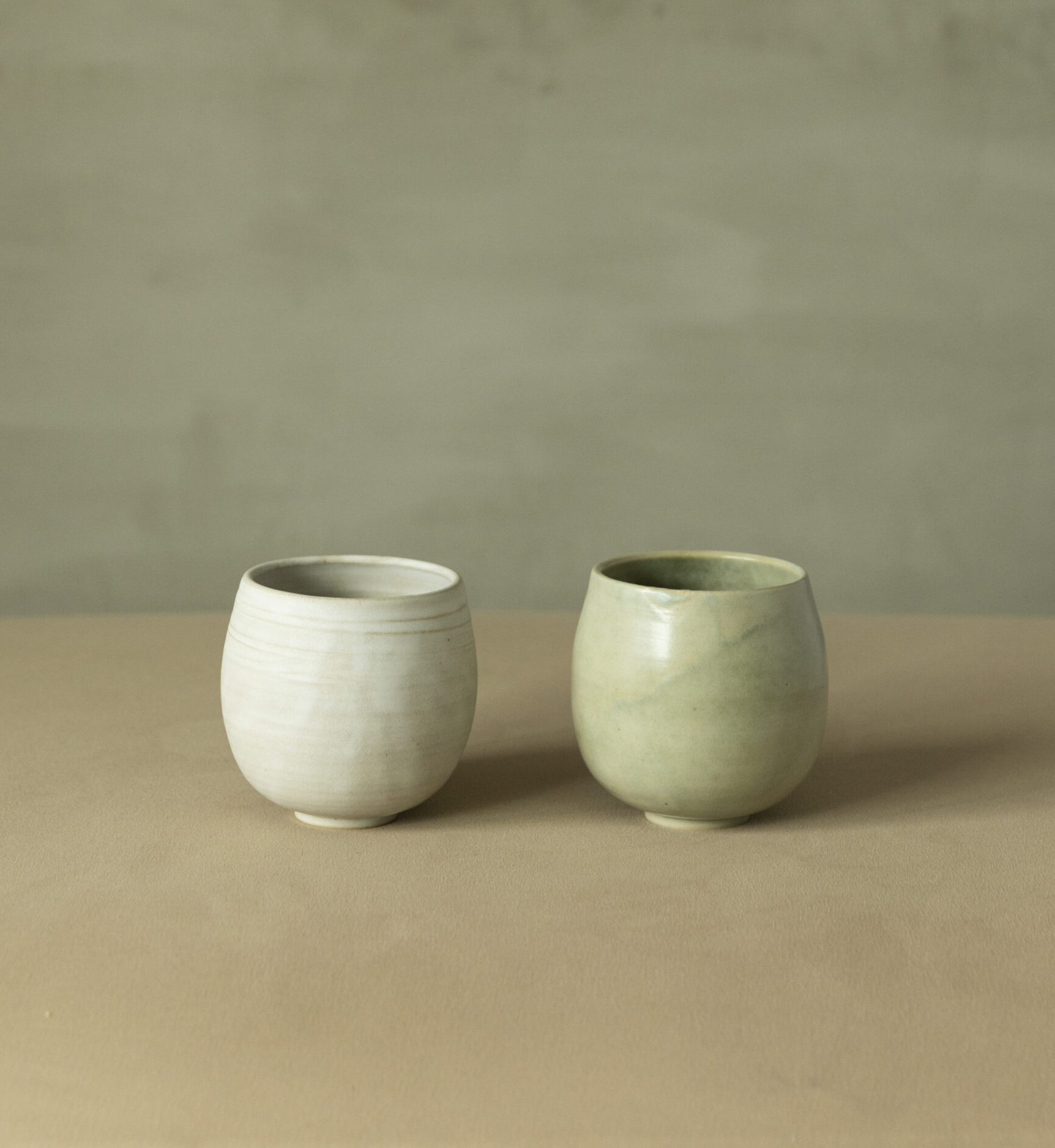 Ripples Cup (Toffee / Lake Green)